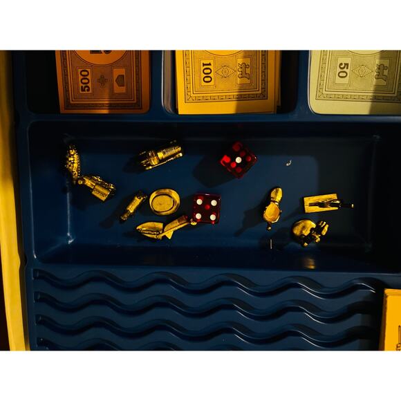 Parker Brothers Vintage Monopoly Deluxe Anniversary Edition - 1985 Brand: Parker - Picture 3 of 3